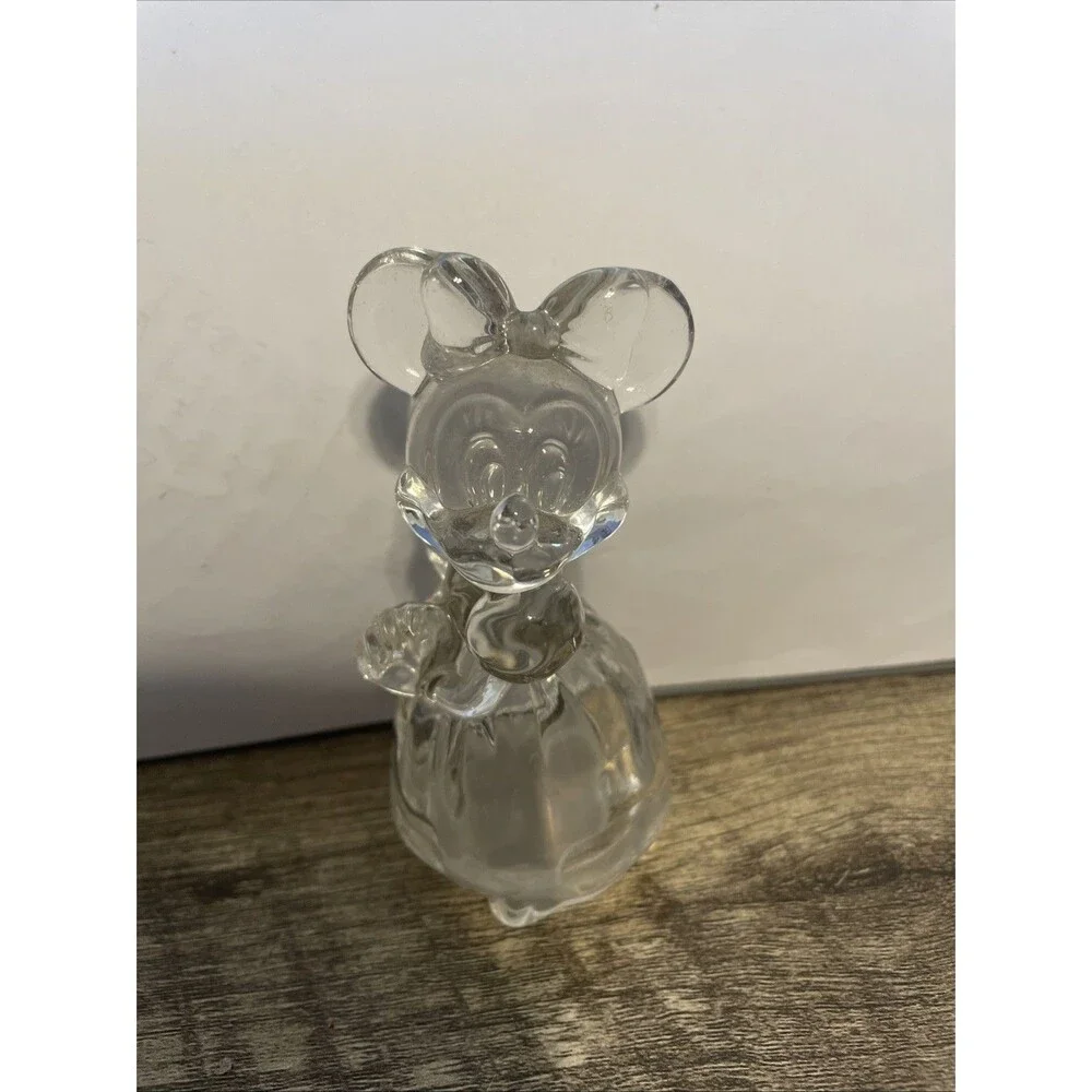 Lenox Crystal Mickey Minnie Mouse Figurines Disney Full Lead Crystal Germany Set
